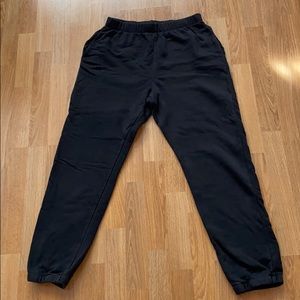 High waist sweatpants w/ pockets (M)